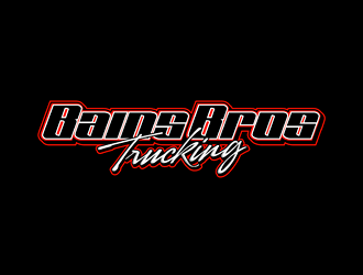 BAINS BROTHERS TRUCKING / BAINS BROS TRUCKING logo design by VhienceFX