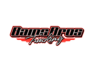 BAINS BROTHERS TRUCKING / BAINS BROS TRUCKING logo design by VhienceFX