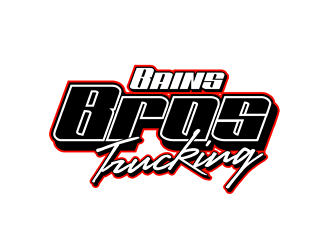 BAINS BROTHERS TRUCKING / BAINS BROS TRUCKING logo design by VhienceFX