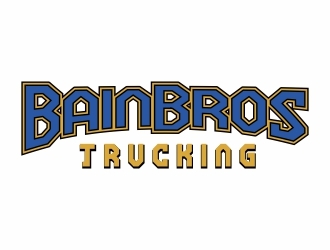 BAINS BROTHERS TRUCKING / BAINS BROS TRUCKING logo design by MCXL