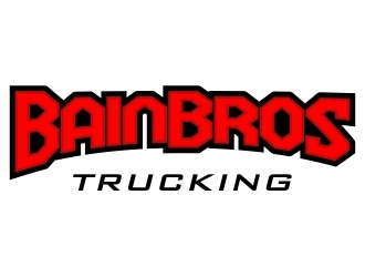 BAINS BROTHERS TRUCKING / BAINS BROS TRUCKING logo design by MCXL