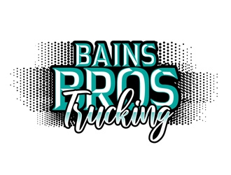 BAINS BROTHERS TRUCKING / BAINS BROS TRUCKING logo design by DreamLogoDesign