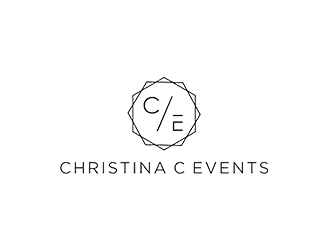 Christina C Events  logo design by checx