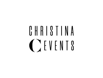 Christina C Events  logo design by graphica