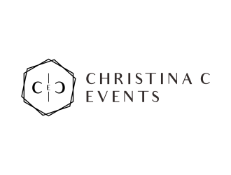 Christina C Events  logo design by sokha