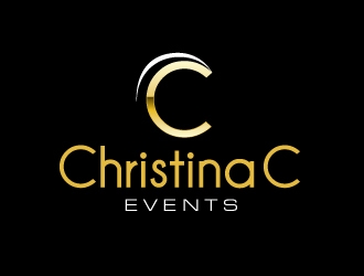 Christina C Events  logo design by ElonStark