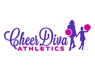 Cheer Diva Athletics logo design by ElonStark