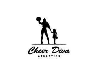Cheer Diva Athletics logo design by BaneVujkov