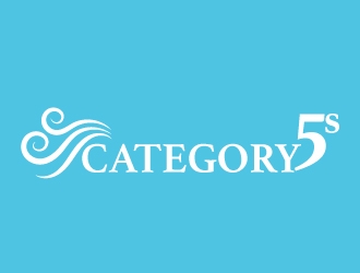Category 5s logo design by designbyorimat