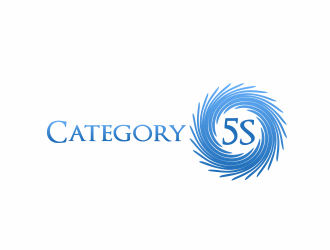 Category 5s logo design by serprimero