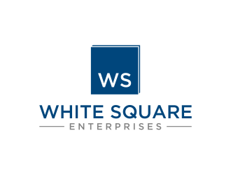 White Square Enterprises logo design by salis17