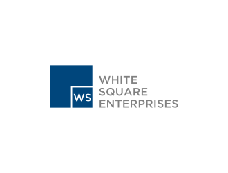 White Square Enterprises logo design by salis17