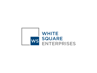White Square Enterprises logo design by salis17