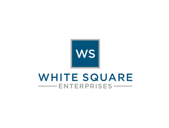 White Square Enterprises logo design by bomie