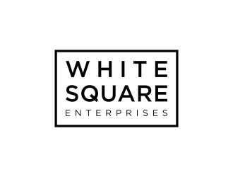 White Square Enterprises logo design by dewipadi