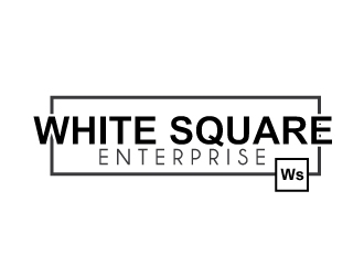 White Square Enterprises logo design by ElonStark