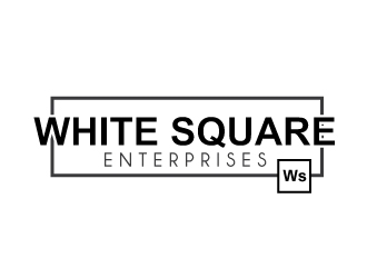 White Square Enterprises logo design by ElonStark