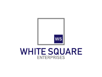 White Square Enterprises logo design by fastsev