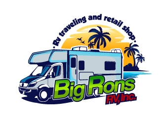 Big Rons RV, Inc. logo design by Suvendu