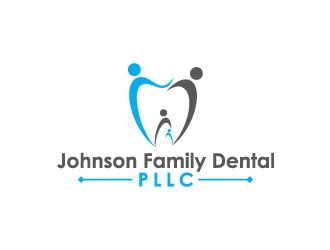 Johnson Family Dental, PLLC logo design by Webphixo