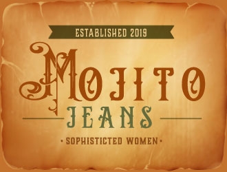 mojito jeans logo design by AYATA