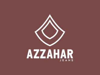 azzahar jeans logo design by AisRafa