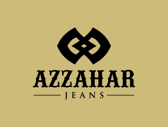 azzahar jeans logo design by AisRafa