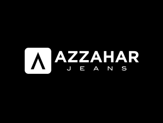 azzahar jeans logo design by Inlogoz