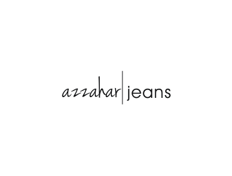 azzahar jeans logo design by logitec