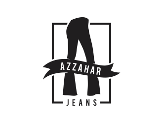 azzahar jeans logo design by rokenrol