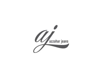azzahar jeans logo design by dhika