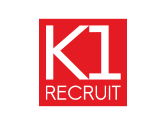 K1 recruit logo design by rujani