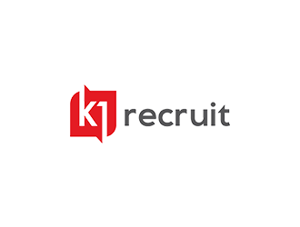 K1 recruit logo design by checx