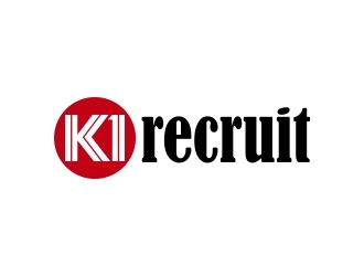 K1 recruit logo design by naldart