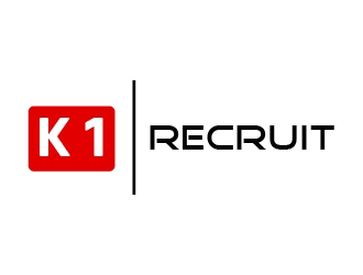 K1 recruit logo design by BeezlyDesigns