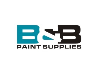 B & B Paint Supplies  logo design by agil