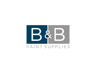 B & B Paint Supplies  logo design by checx