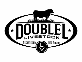 Double L Livestock logo design by agus