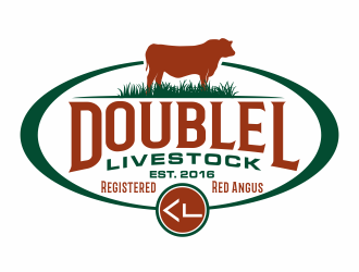 Double L Livestock logo design by agus
