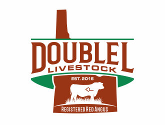 Double L Livestock logo design by agus