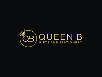 Queen B Gifts and Stationery logo design by checx