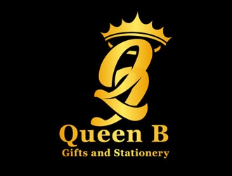 Queen B Gifts and Stationery logo design by LogoInvent