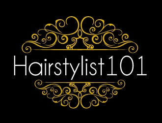 Hairstylist101 logo design by ElonStark