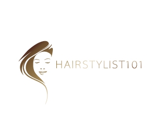 Hairstylist101 logo design by mediazona