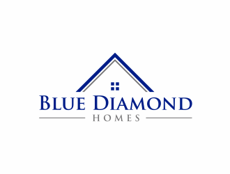 Blue Diamond Homes logo design by ammad