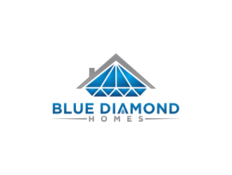 Blue Diamond Homes logo design by Shina
