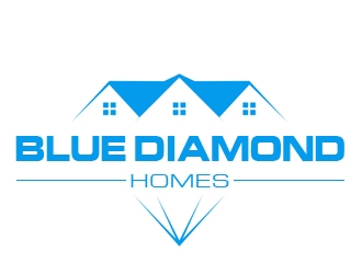 Blue Diamond Homes logo design by nikkl