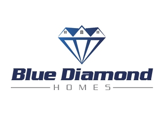 Blue Diamond Homes logo design by nikkl
