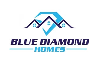 Blue Diamond Homes logo design by samueljho