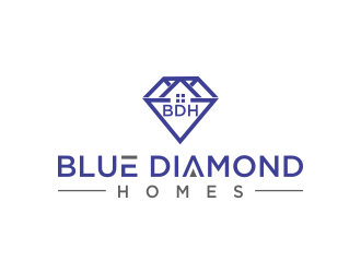 Blue Diamond Homes logo design by oke2angconcept